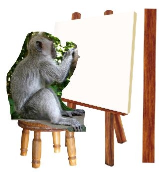 Creation of Monkey Artist: Step 3